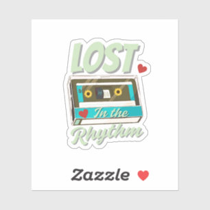 Minimal and Aesthetic Music Sticker 