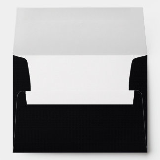 Minimal and Chic | Black Wedding Envelope