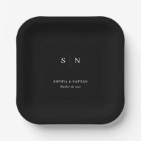 Minimal and Chic Black | Wedding