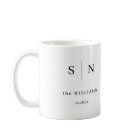 Minimal and Chic | Couples Monogram Wedding Date