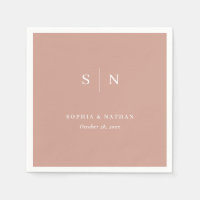Minimal and Chic | Terracotta and White Wedding