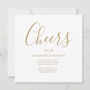 Minimal and Chic Wedding Invitation