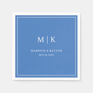 Minimal and Chic    Wedding Napkins