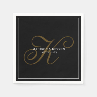 Minimal and Chic | Wedding Napkins