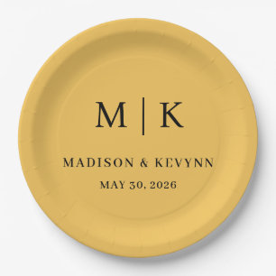 Minimal and Chic   Wedding Napkins Paper Plate