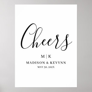 Minimal and Chic Wedding Poster