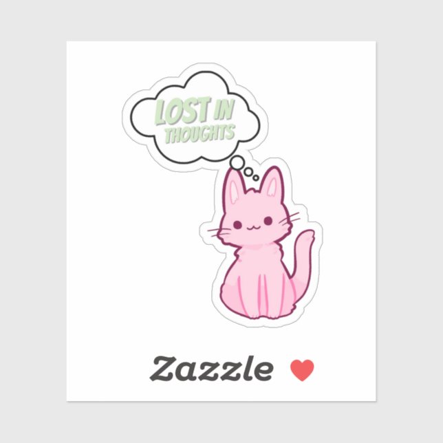 Minimal and Moody Sticker  (Sheet)