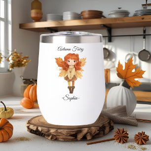 Minimal Autumn Fairy – Personalized Thanksgiving 
