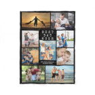 Minimal BEST DAD EVER Photo Collage Personalised