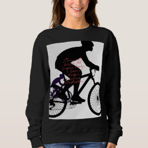 Minimal Bicycle Art – Sweatshirt