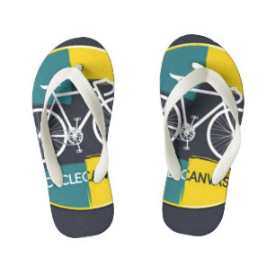 Minimal Bicycle Illustration –  Kid's Thongs