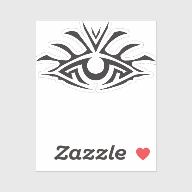 Minimal Black Ink Tattoo Style Artwork (Sheet)