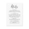 Minimal Black White Handwritten Script Wedding