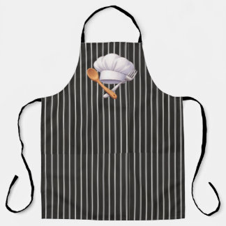 Minimal Black & White Kitchen  Apron