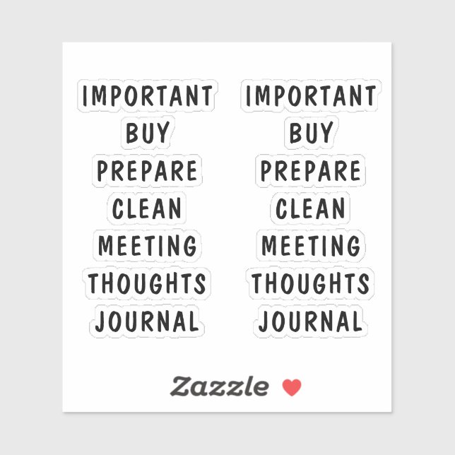 Minimal Black White Planner Task Cards (Sheet)