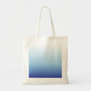 Minimal Blue Gradient Background Tote Bag
