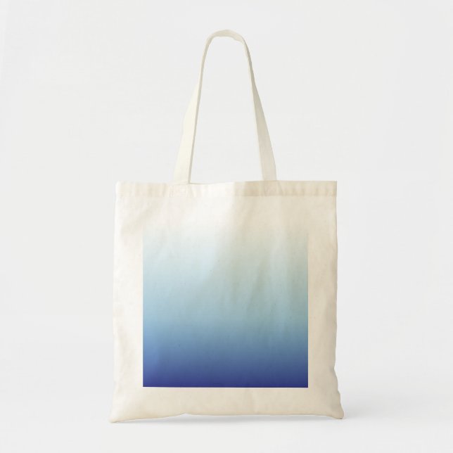 Minimal Blue Gradient Background  Tote Bag (Front)
