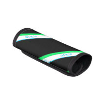 Minimal Blue Green Black Stripe Japanese Text