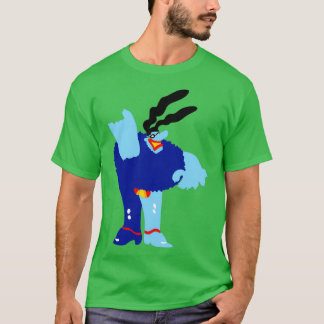 Minimal Blue Meanie  T-Shirt