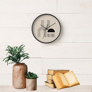Minimal Boho Acryl Wanduhr Boho Style Clock
