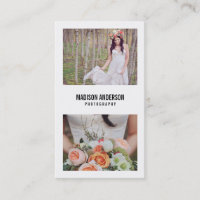 Minimal Bold | Photography Business Cards