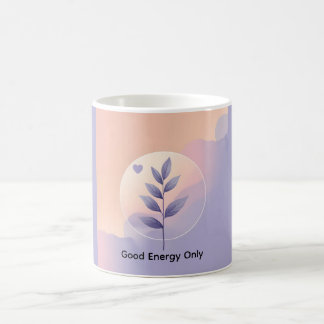 Minimal Botanical Mental Health Positive Self-Care Coffee Mug
