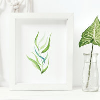 Minimal Botanical Plant Line