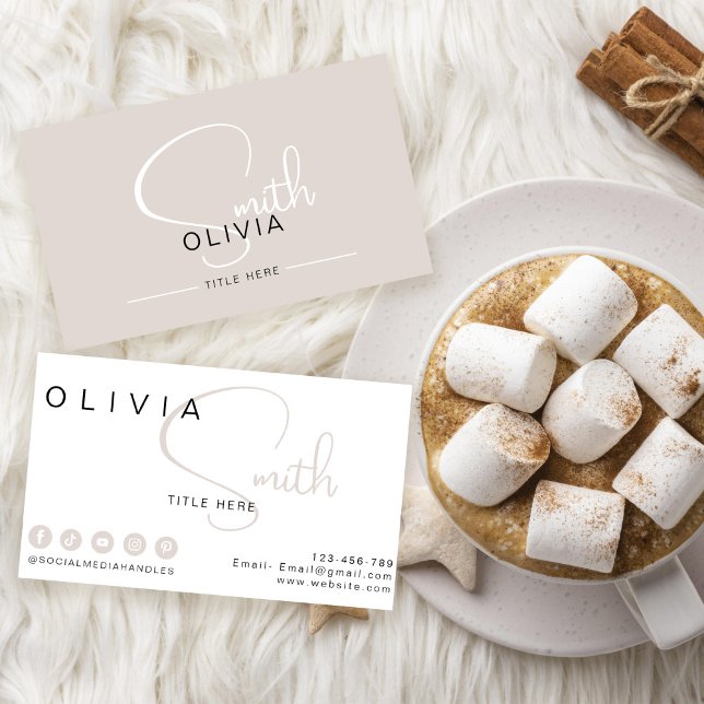 Minimal Business Card Visiting Card (Creator Uploaded)