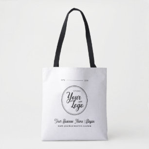 Minimal Business Company Logo Tote Bag