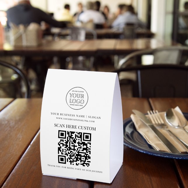 Minimal Business Logo Scan QR CODE (Insitu(Restaurant))