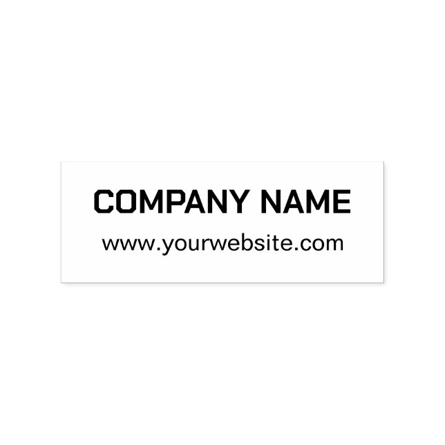 Minimal Business Name Stamp (Imprint)