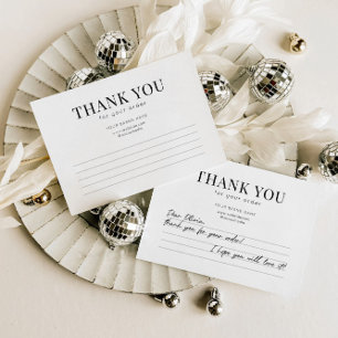 Minimal Business Thank You Card