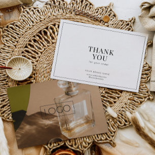 Minimal Business Thank You Card