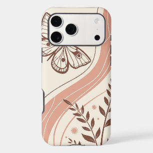 Minimal Butterfly Botanical Aesthetic Case