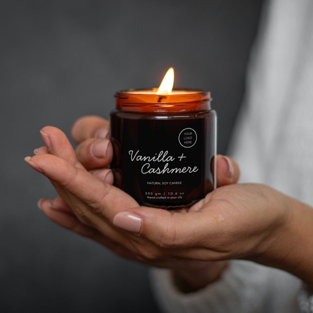 Minimal Candle Label Template Customisable Label (Creator Uploaded)