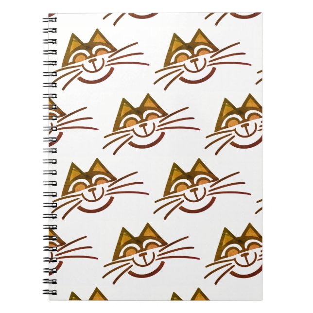 Minimal cat design notebook (Front)