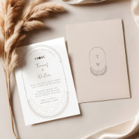 Minimal Celestial Holistic Moon & Stars Monogram