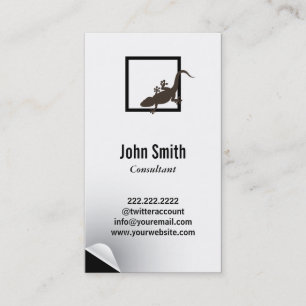 Minimal Chameleon Consulting Business Card