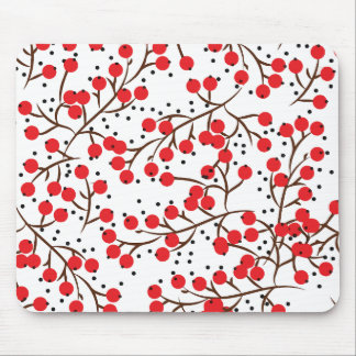 Minimal cherry mouse pad