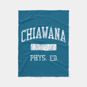 Minimal Chiawana High School Hs Pasco Fleece Blanket