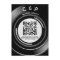Minimal Chic Retro Vinyl Record Wedding QR Code   