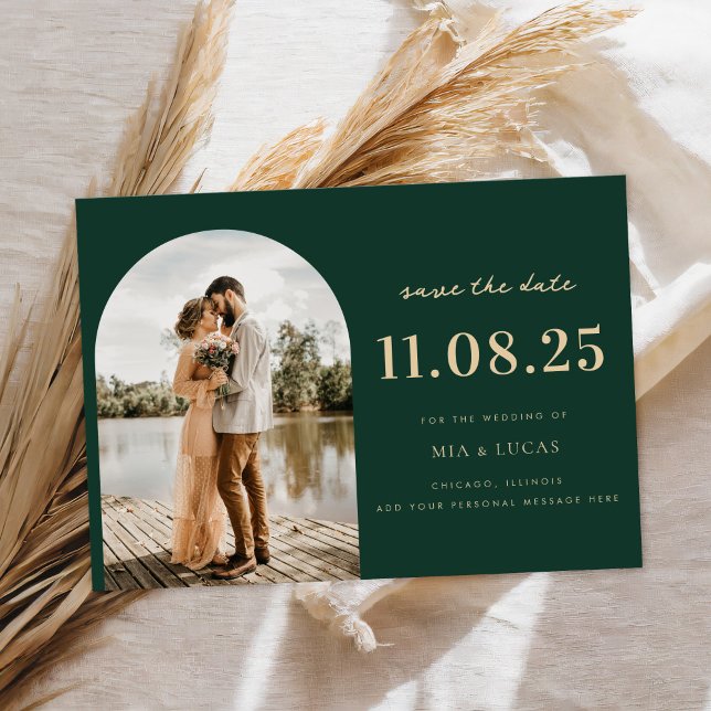 Minimal Chic Wedding Photo Save The Date (Creator Uploaded)