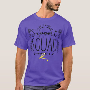 Minimal Childhood Cancer Support Squad Family Matc T-Shirt