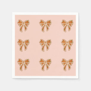 Minimal Christmas Cookies Napkin