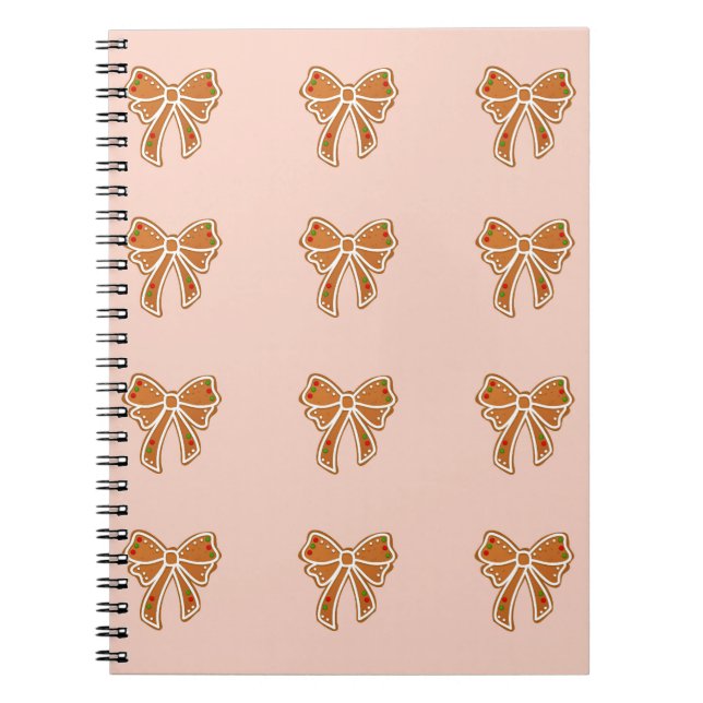 Minimal Christmas Cookies Notebook (Front)