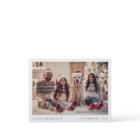 Minimal Christmas | Modern Family Portrait Green