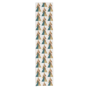Minimal Christmas Tree Short Table Runner