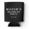 Minimal Classic Bachelor Party Can Cooler
