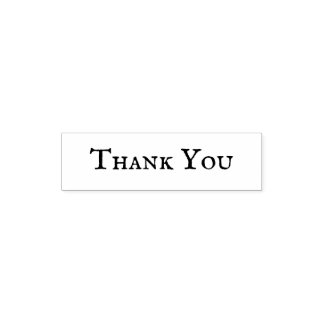 Minimal Classic “Thank You” Self-inking Stamp
