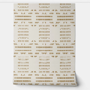 Minimal Coastal Abstract mudcloth boho rustic Wallpaper
